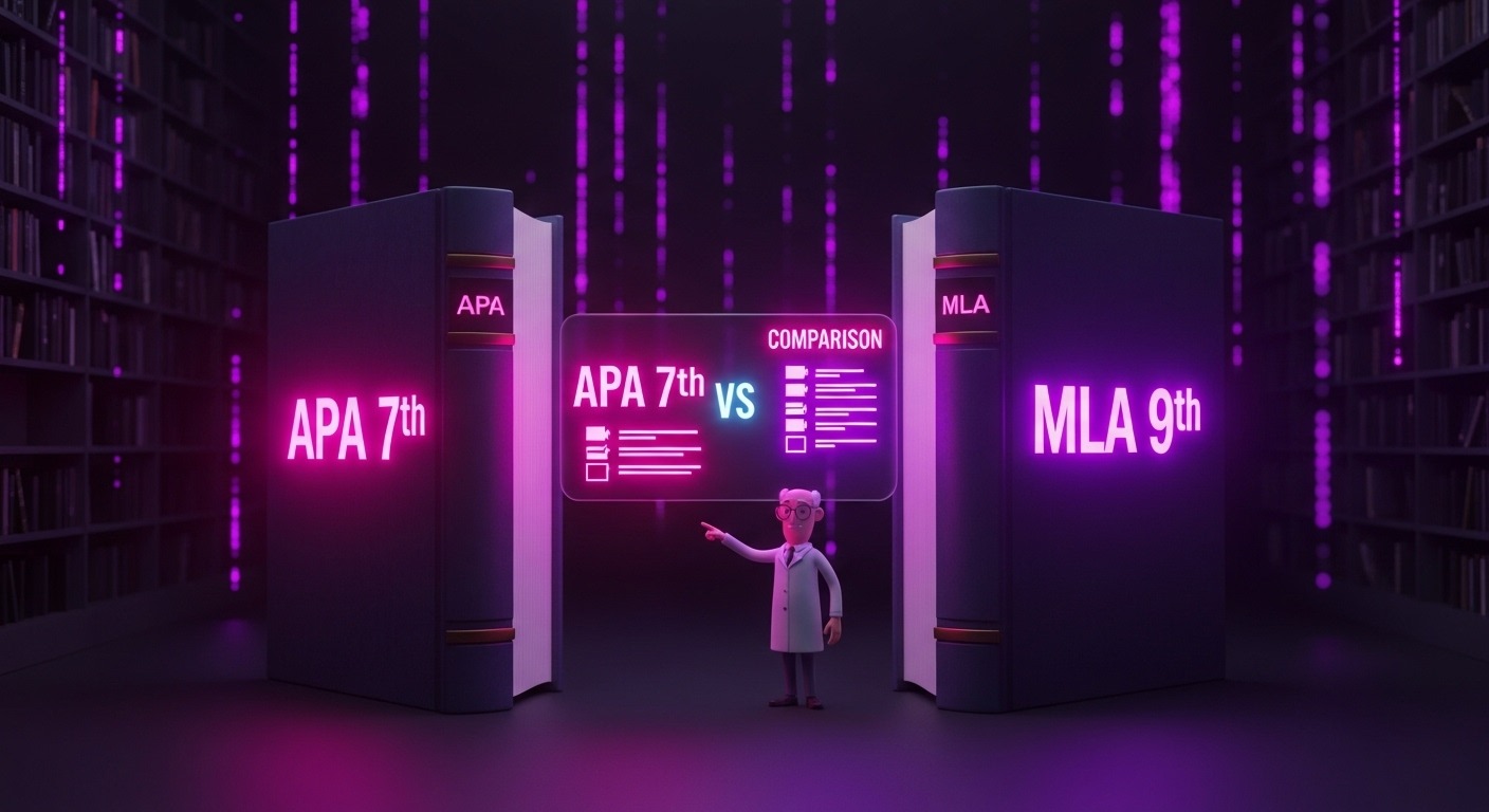 APA 7th Edition vs MLA 9th Edition: Citation Format Explained
